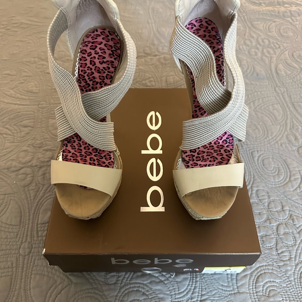 BEBE heels sandals